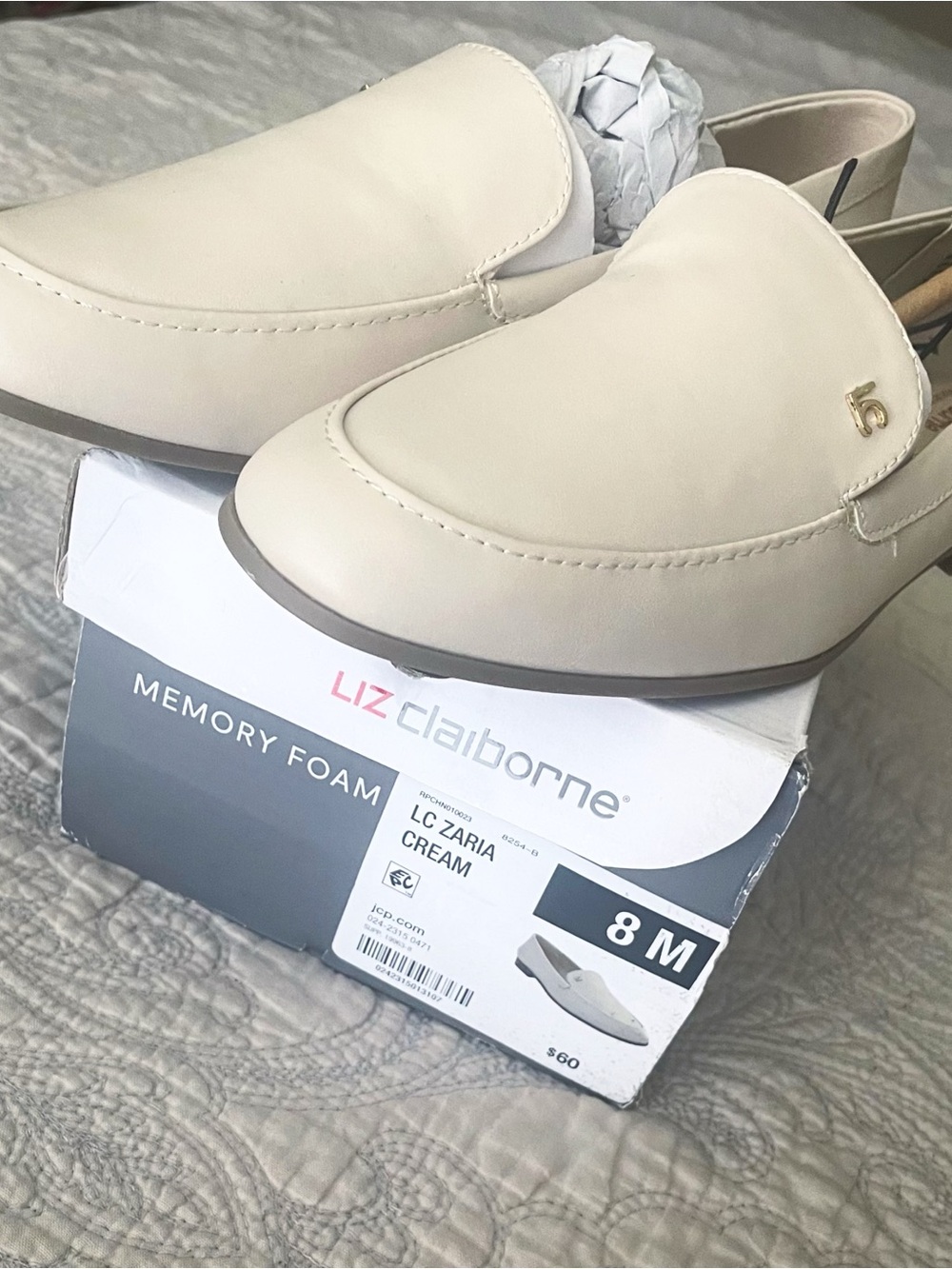 Liz Claiborne Zaria Womens Moc Closed Toe Loafers
